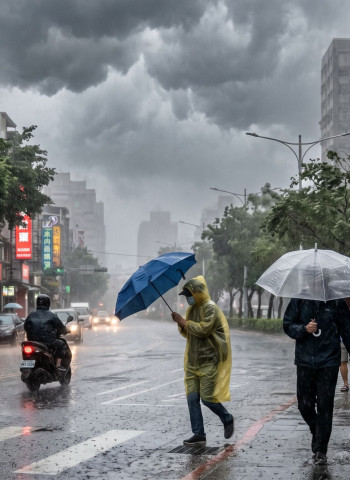 鋒面南下全台有雨！吳德榮示警雷雨來襲 北台轉涼、下周再變天