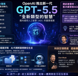 GPT-5.5問世！OpenAI宣告邁向AGI AI自主任務能力大突破