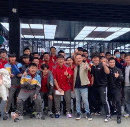 臺灣柯美GAMA與創興車藝實業台中旗艦店攜手嶺東高中推動隔熱膜、車體包膜、汽車鍍膜等產學合作