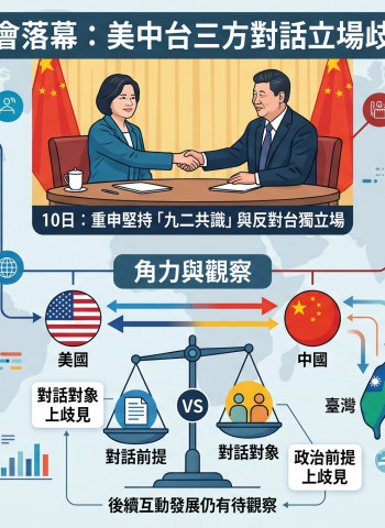 鄭習會後AIT發聲籲北京與民選政府對話 國台辦回應：認同九二共識無障礙