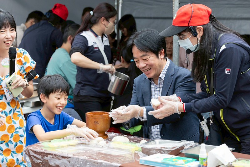 賴清德總統出席凱道農玩節活動　聚焦農業部食農教育推動成果　鼓勵國人支持在地農產