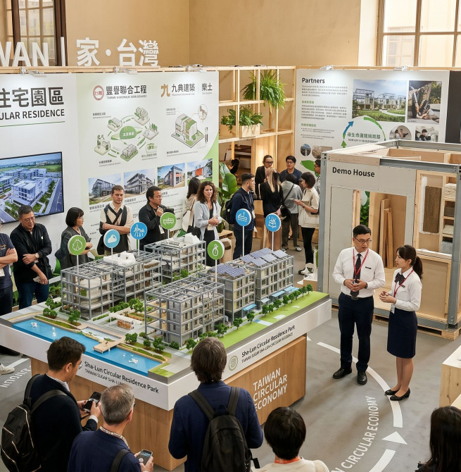 台糖沙崙循環住宅登米蘭設計週 台灣永續建築躍上國際舞台
