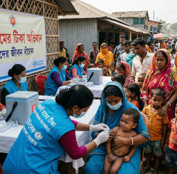孟加拉爆發嚴重麻疹疫情 疑逾百名兒童喪命緊急啟動疫苗接種