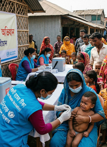 孟加拉爆發嚴重麻疹疫情 疑逾百名兒童喪命緊急啟動疫苗接種