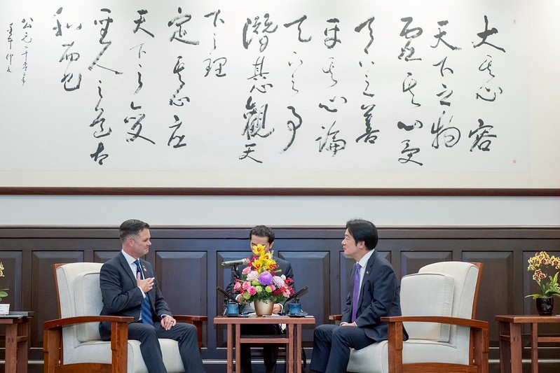 賴清德總統接見美國聯邦眾議員訪團　強調深化臺美合作　以實力確保國家安全與區域和平