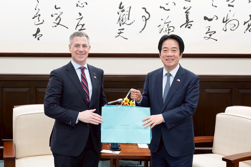 賴清德總統接見美國參議員訪團　強調以實力確保和平　深化臺美安全與經貿合作