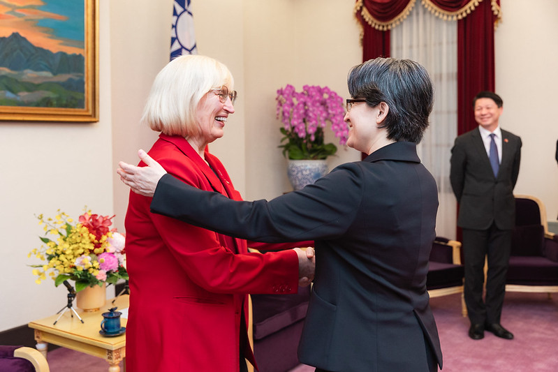 蕭美琴副總統接見拉脫維亞國會訪團　聚焦民主價值與安全合作深化臺歐夥伴關係