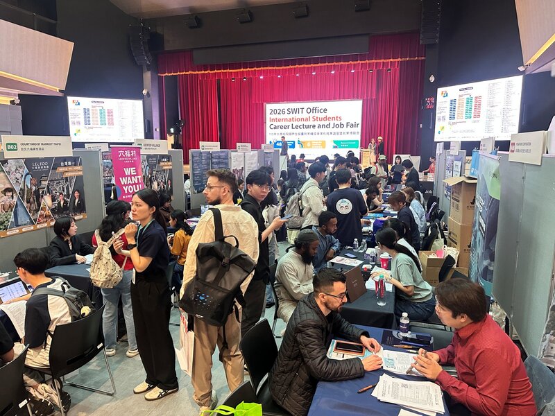 教育部推動國際生就業博覽會　串聯產官學資源提升留臺就業機會