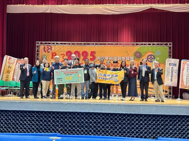 臺南學子PowerTech全國科技賽勇奪25獎　展現科技教育長期深耕成果