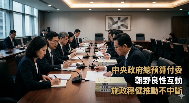 中央政府總預算將付委　行政院長卓榮泰盼朝野良性互動確保施政穩健推動不中斷