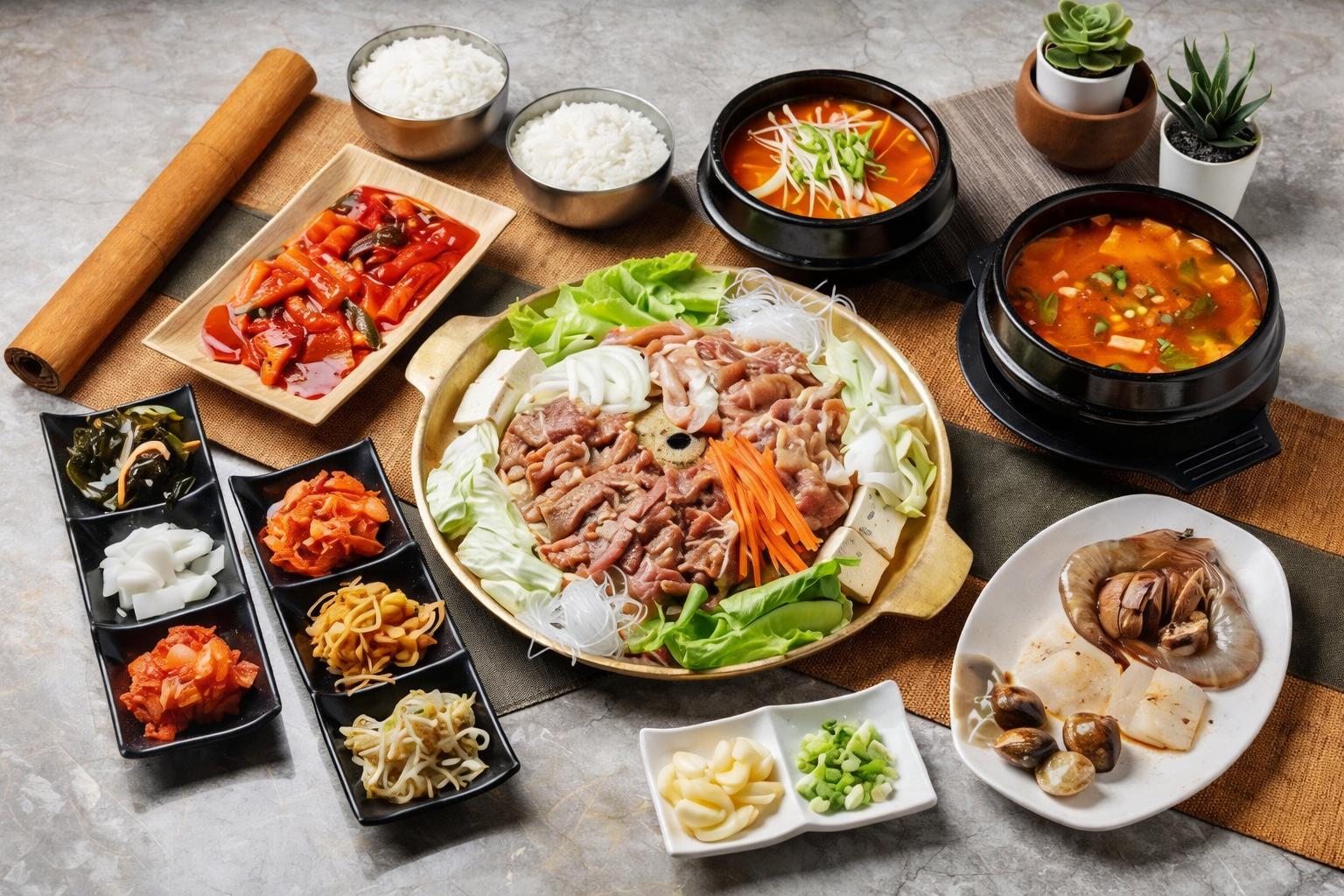 中山區正宗韓式料理 韓國空運食材 重現原汁原味韓國家常味