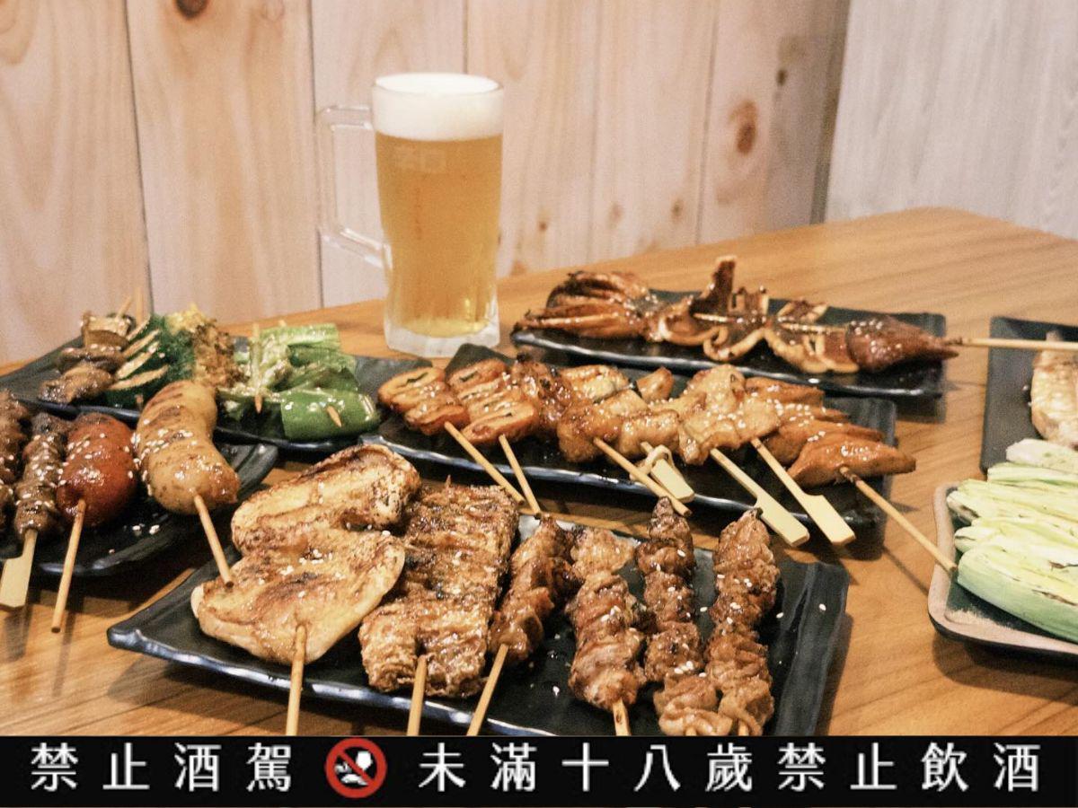 板橋平價串燒宵夜 獨家手工刷醬現烤 板新捷運站深夜聚餐人氣王