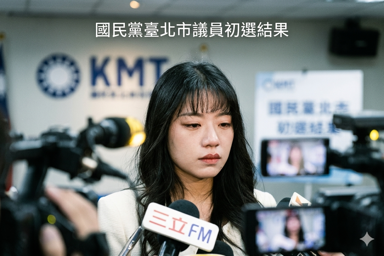 國民黨臺北市議員初選結果出爐　楊智伃落敗哽咽、李明璇與許原榮成功突圍松信選區