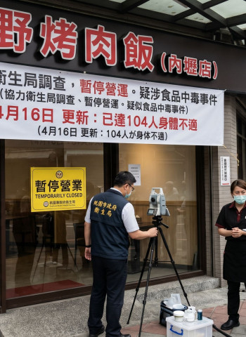 桃園便當店爆疑似食物中毒！上野烤肉飯內壢店104人不適 衛生局勒令停業
