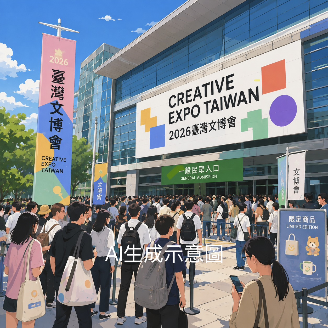 2026文博會開放一般民眾入場！逾870品牌齊聚南港　1200攤創歷年新高
