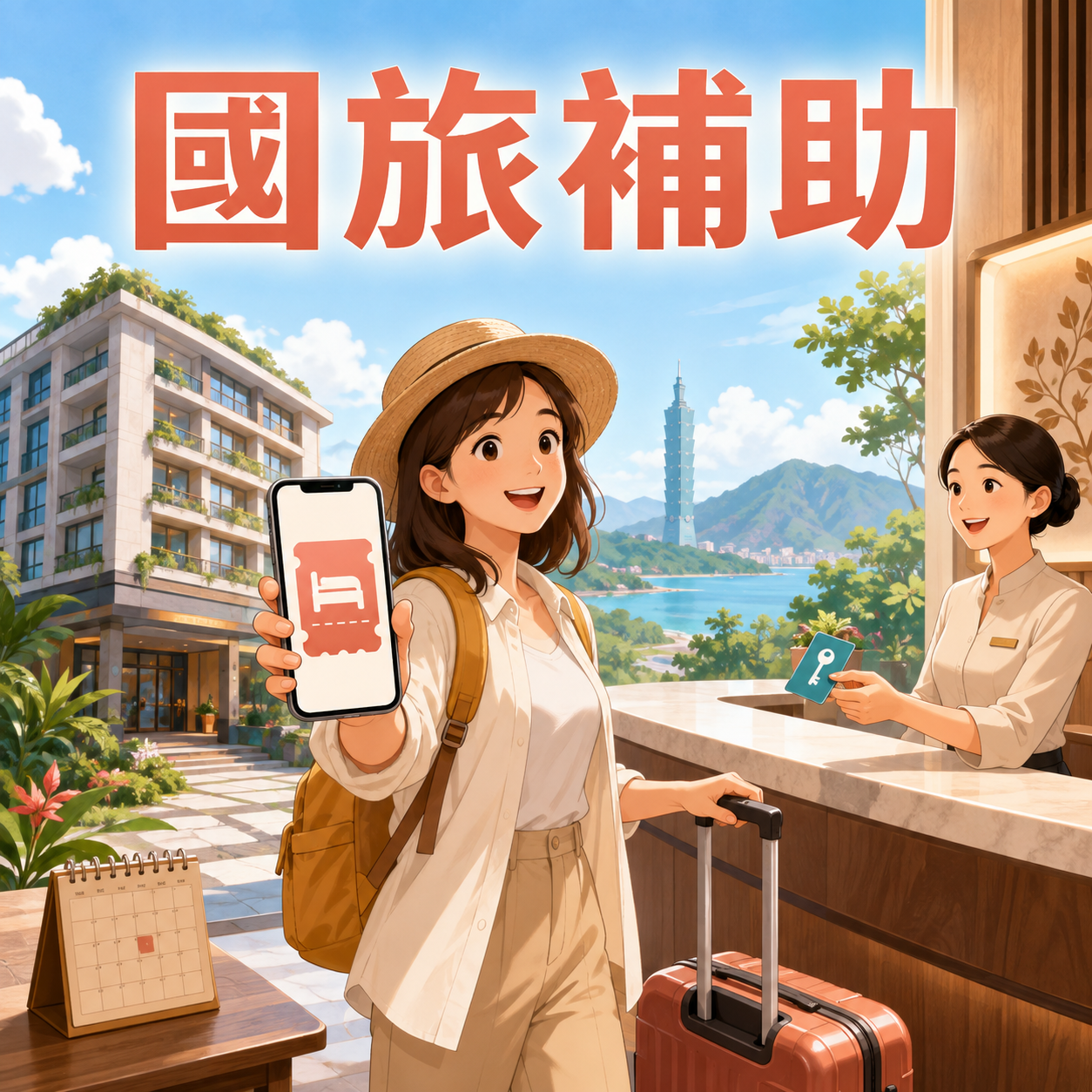 國旅補助9月上路！平日住兩晚最高折2000元　生日住宿金1200元今起登記