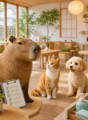 日本首次全面調查動物咖啡館！水豚、貓狗互動場所將查衛生與動物福利