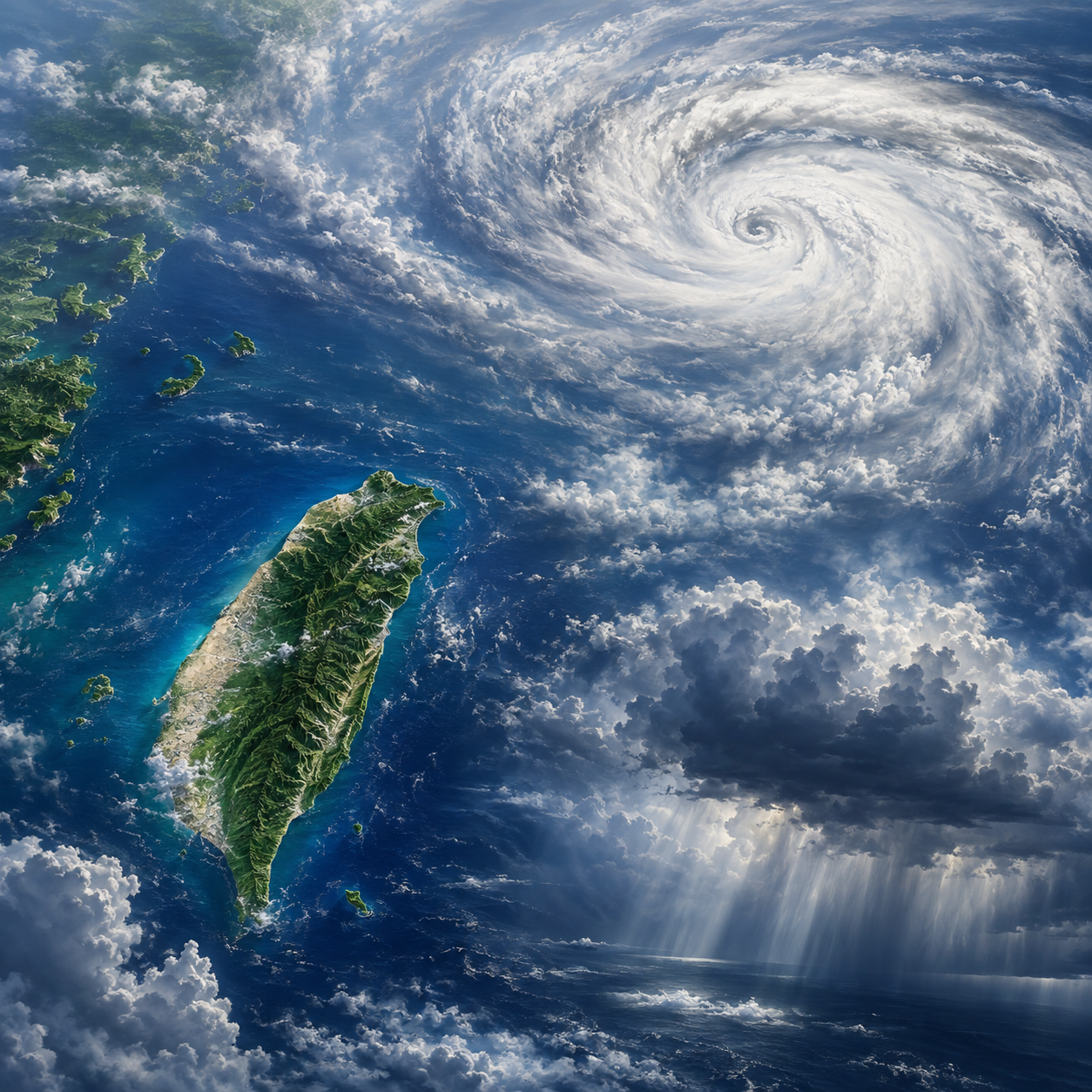 沙德爾颱風路徑再北修！估27日清晨發布海警　西半部晚間起雨勢擴大