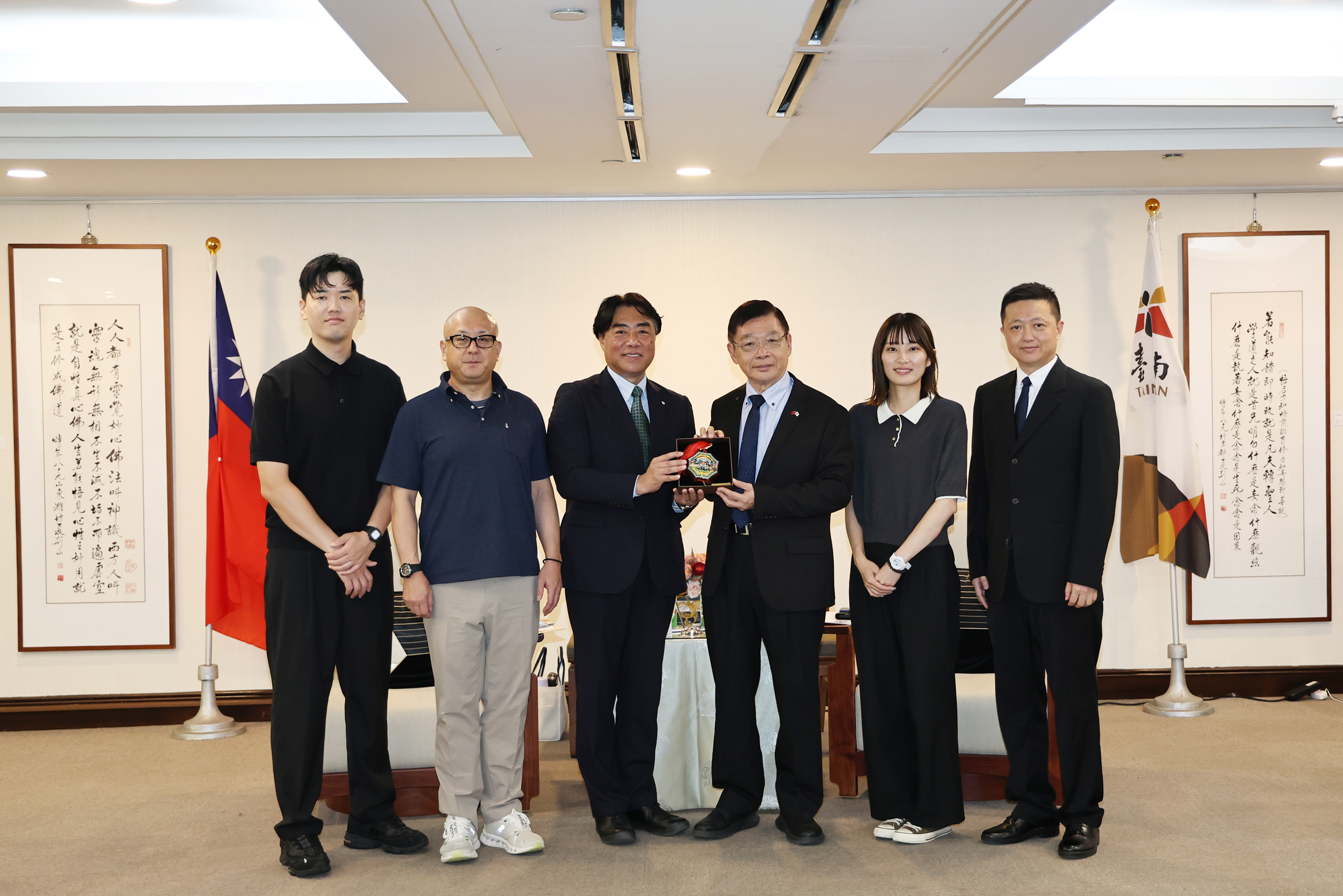 花火外交延續城市交流　日本沼津市長訪台南深化觀光與產業合作