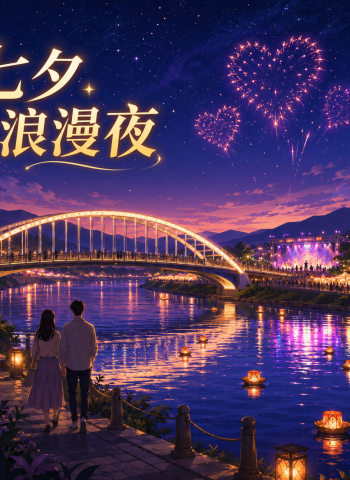 七夕約會去哪裡？宜蘭冬山河今晚辦河畔派對　全台浪漫活動登場