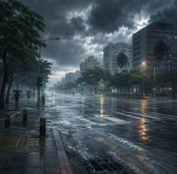 豪雨衝擊南台灣！6縣市停班停課　沙德爾後續動向受關注