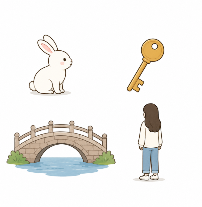 「兔子、鑰匙、橋、我」一句話秒測另一半何時出現？趣味心理測驗再掀討論