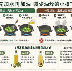 炒青菜別等油冒煙！醫師教「先水炒再淋油」　3種油依料理方式挑選