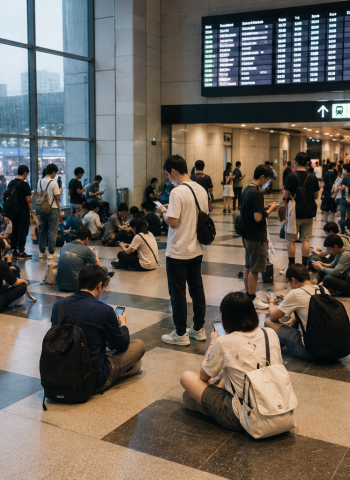 颱風天也擋不住！《Pokémon GO》玩家擠滿北車、高雄中央公園　抓寶人潮掀熱議