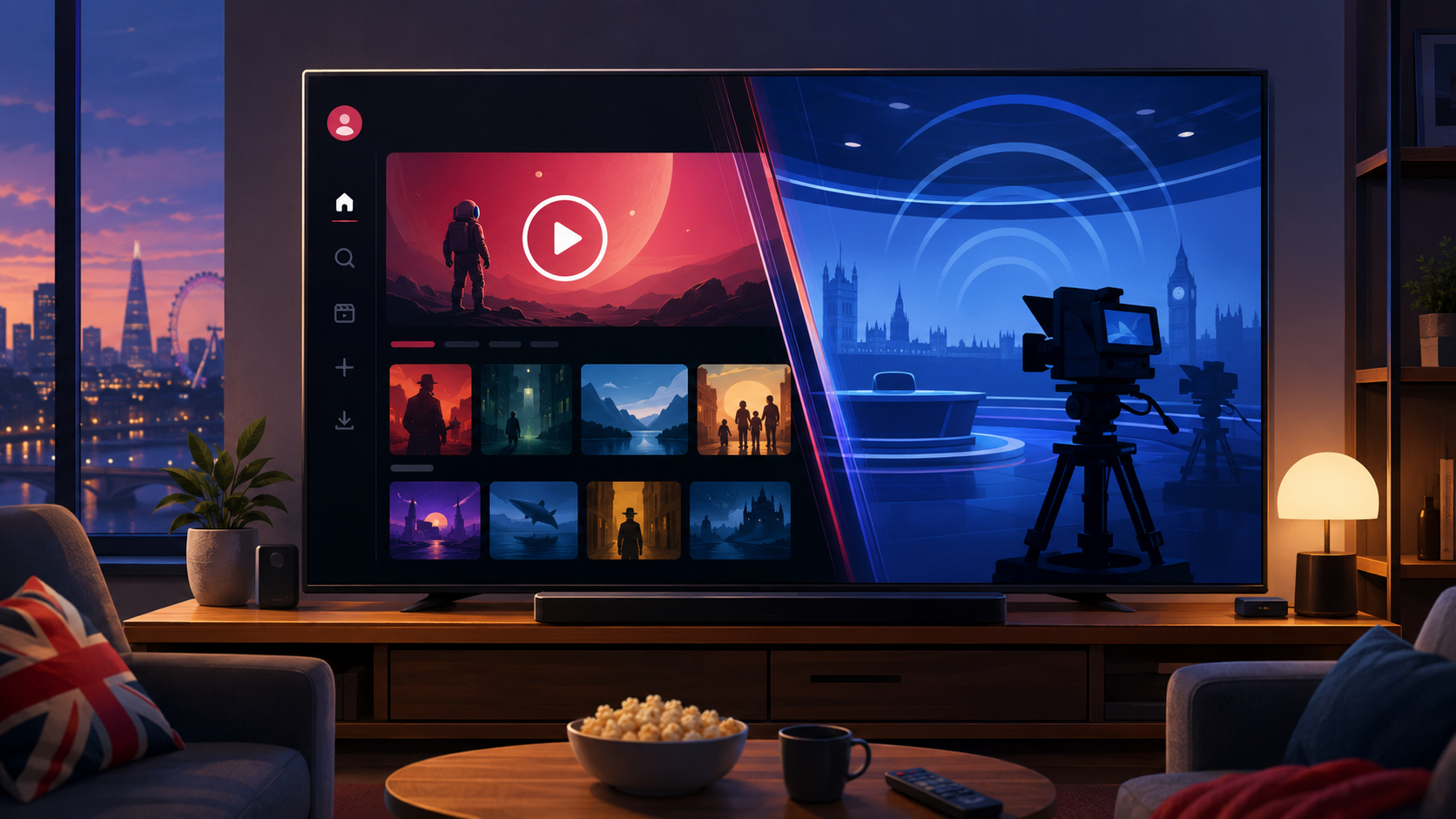 Netflix超越BBC！成英國觀眾看片第一選擇　串流平台持續改變收視市場