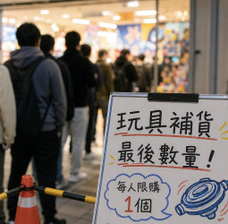 戰鬥陀螺掀搶購熱潮！玩家漏夜排隊搶補貨　熱門款遭黃牛炒至7倍價