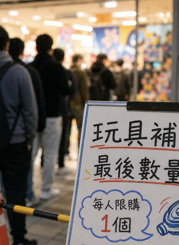 戰鬥陀螺掀搶購熱潮！玩家漏夜排隊搶補貨　熱門款遭黃牛炒至7倍價
