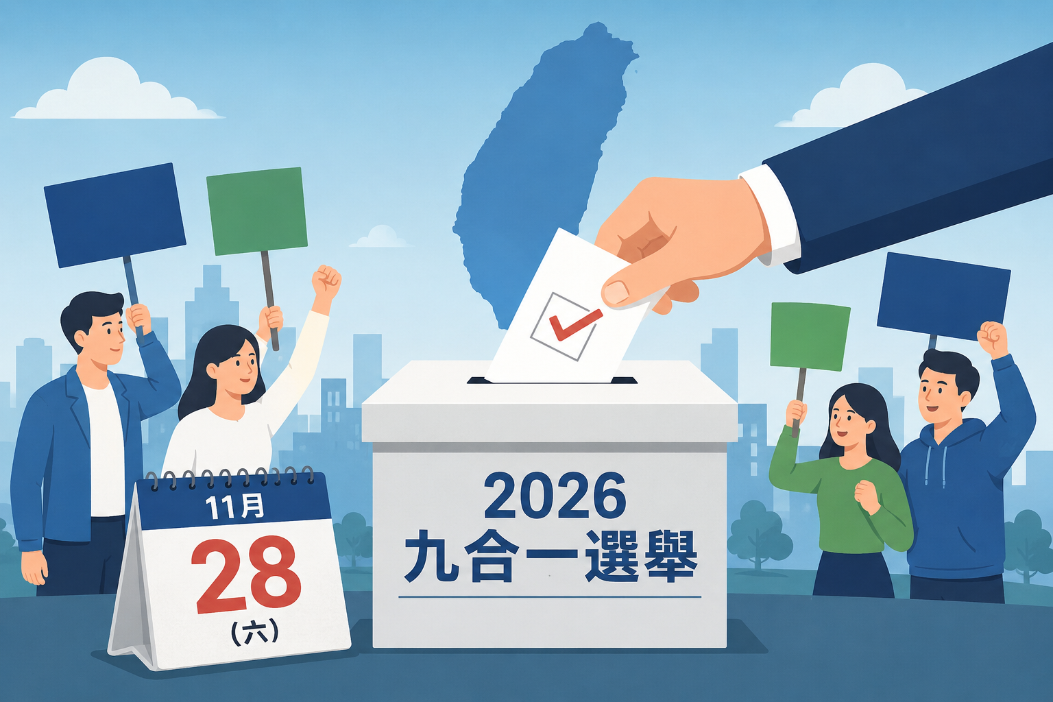 2026九合一選舉進入布局階段　各黨加速提名整合、地方選戰逐步升溫