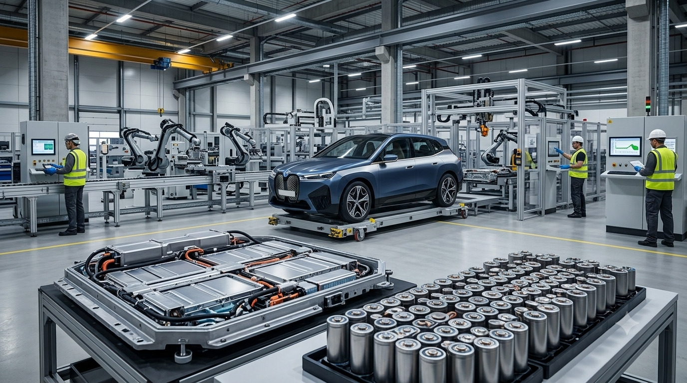 BMW iX5電池在美國生產！BMW啟用南卡羅來納州新電池廠，144kWh電池續航435英里