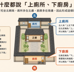 為什麼都說「上廁所、下廚房」？一句日常用語藏古人智慧　背後原因一次看懂