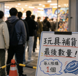 戰鬥陀螺掀搶購熱潮！玩家漏夜排隊搶補貨　熱門款遭黃牛炒至7倍價