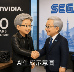 黃仁勳赴日慶祝合作30週年　感謝SEGA雪中送炭：沒有當年的支持，就沒有今天的輝達