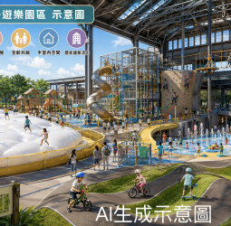 全台最大半室內親子遊樂園8月8日開幕　高雄30項免費設施迎暑假人潮