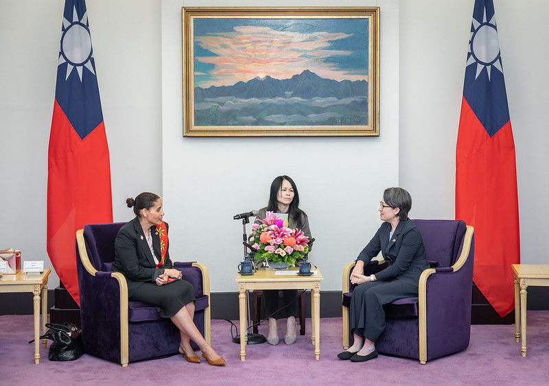 蕭美琴副總統接見法國國民議會訪團　深化臺法科技與文化合作　攜手打造可信任夥伴關係