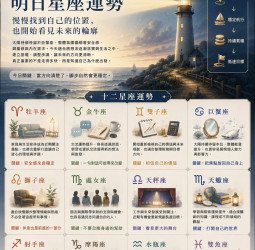 2026年6月24日 明日星座運勢  慢慢找到自己的位置，也開始看見未來的輪廓