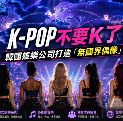 K-pop不只輸出音樂！韓國娛樂巨頭瞄準全球市場，「無國界偶像」成新戰場