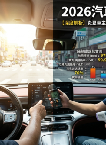 2026汽車隔熱紙推薦｜台灣市場十大隔熱紙品牌排行與選購指南一次看  GAMA隔熱紙元宇宙銷售長虹