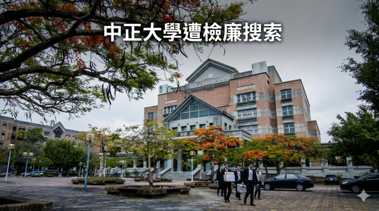 中正大學出事了！犯罪防治所遭檢廉搜索　8師生被帶回疑涉工時造假與薪資異常