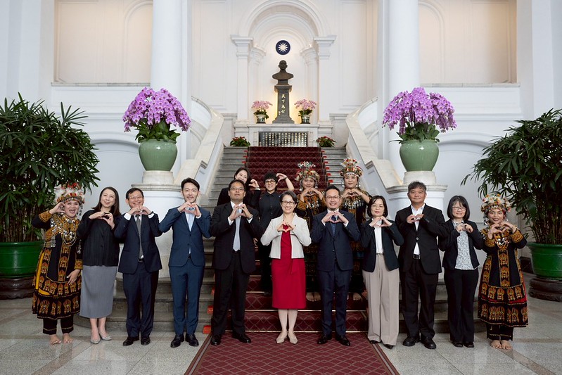 蕭美琴副總統接見紐西蘭國會議員與臺灣愛樂　推動文化交流深化雙方合作互動