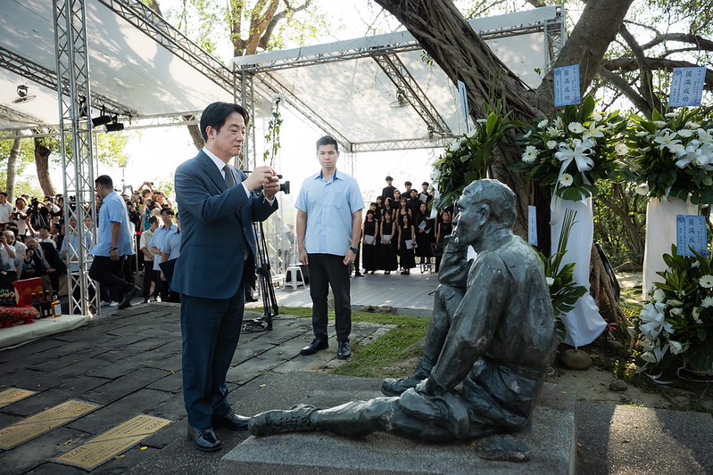 賴清德總統臺南追思八田與一技師　感念為臺灣留下珍貴遺產深化臺日雙邊關係