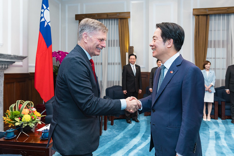 賴清德總統接見美國懷俄明州州長訪團　深化經貿能源科技交流打造更具韌性民主供應鏈