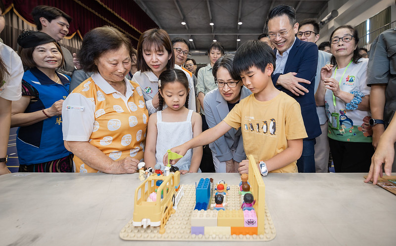 蕭美琴副總統桃園出席玩具愛分享活動　盼打造友善育兒環境推動臺灣社會進步