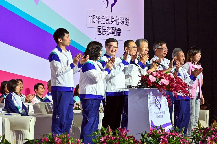 全國身心障礙國民運動會新北登場　行政院長卓榮泰：持續完善運動支持體系　打造無障礙運動環境