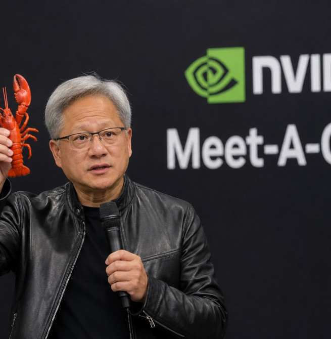 黃仁勳來台力推「養龍蝦」AI OpenClaw被譽為下一個ChatGPT