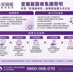 愛爾麗回應「監視器事件」公布退費流程：不收手續費、未施作課程可申請