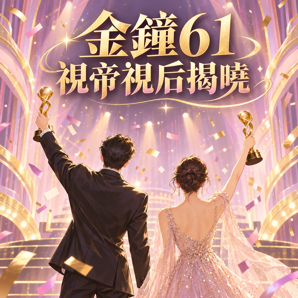 金鐘61戲劇類揭曉！莊凱勛、楊貴媚奪視帝視后　《忘了我記得》抱回6獎